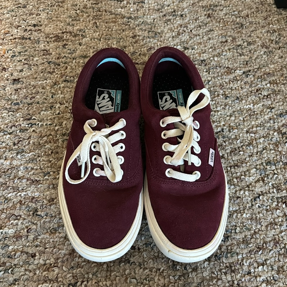 Maroon Vans